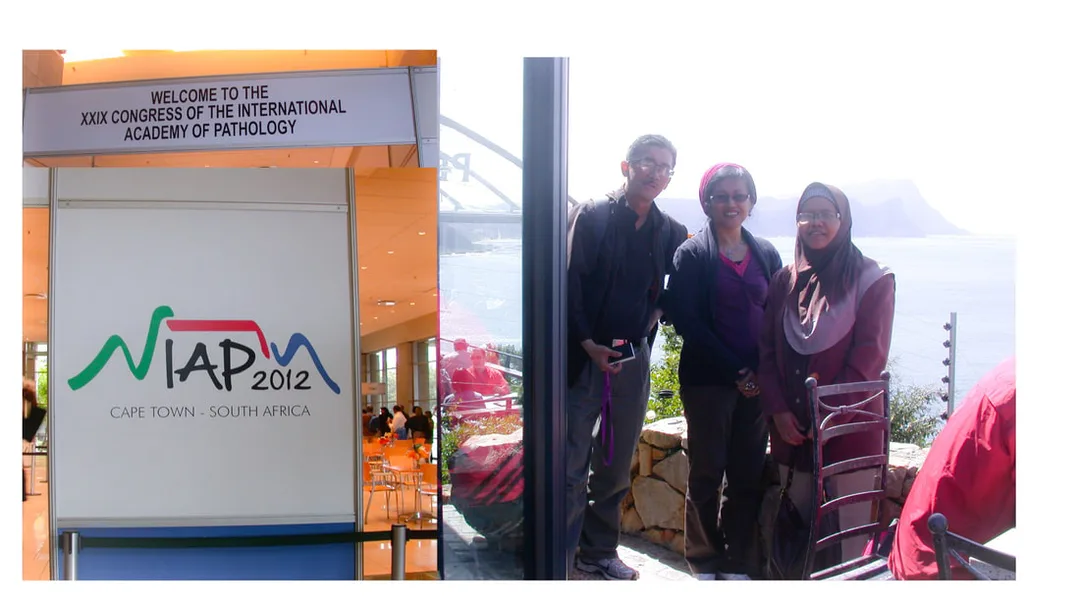 The cafe in Cape Town where the formation of IAPMD was discussed